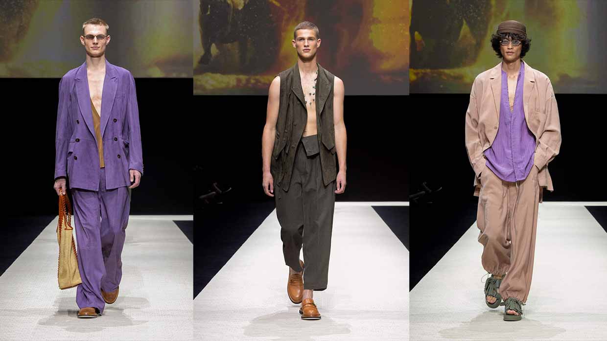 Emporio Armani Collezione Uomo Primavera Estate 2025