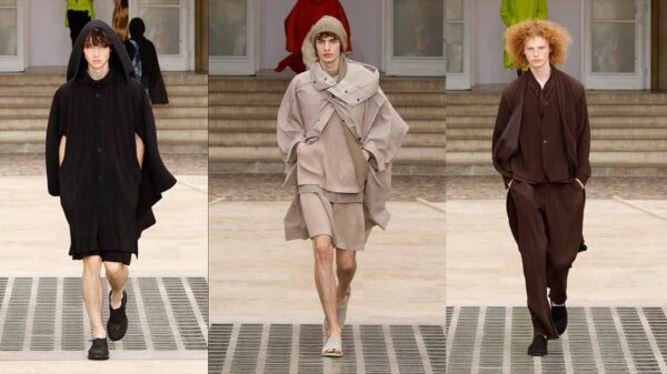 HOMME PLISSÉ ISSEY MIYAKE Spring Summer 2025 Collection - Photo courtesy of Issey Miyake