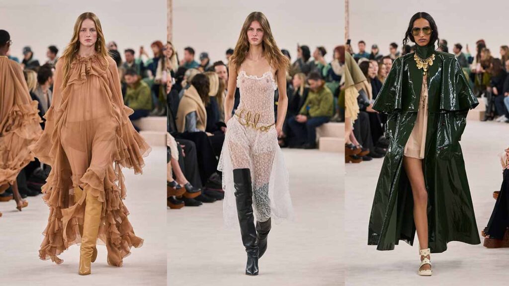 Chloé collezione autunno-inverno 2024-2025 - Photo courtesy of Chloé