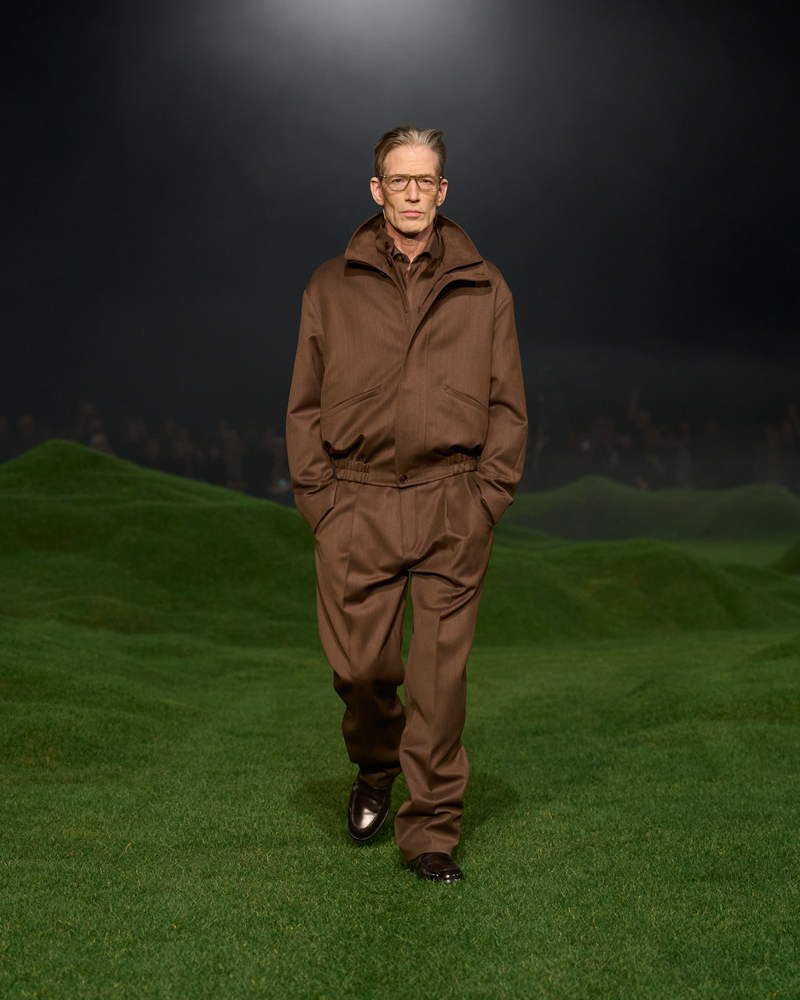 Zegna sfilata collezione uomo autunno inverno 2025 2026 - Photo courtesy of Zegna