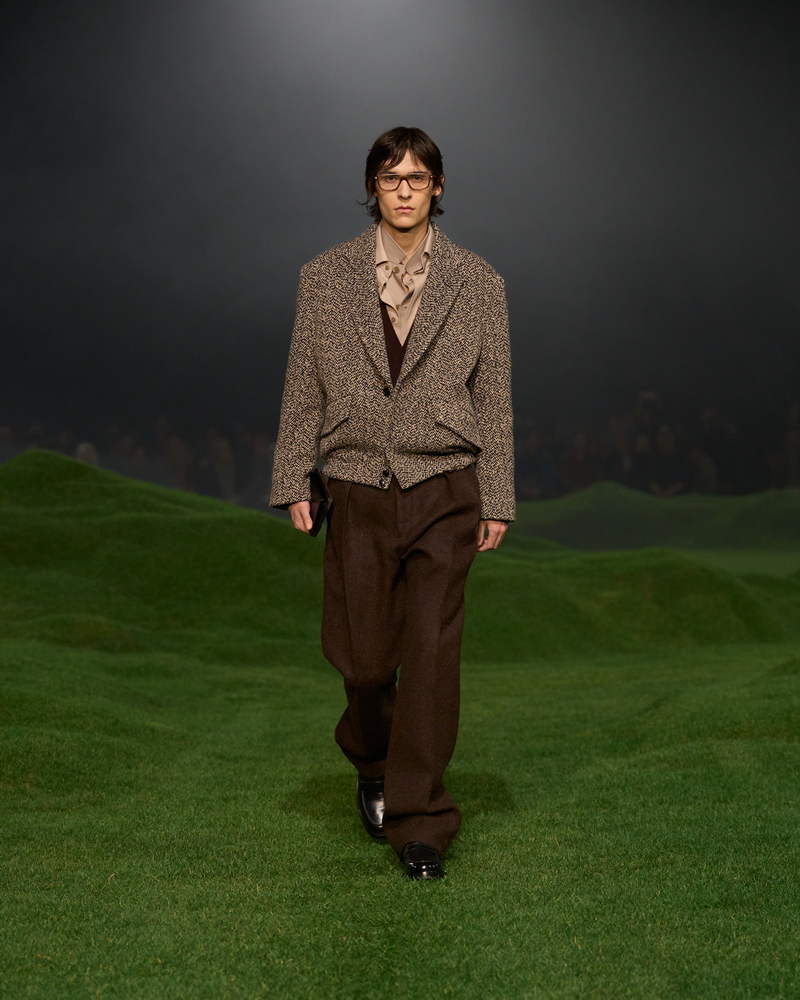 Zegna sfilata collezione uomo autunno inverno 2025 2026 - Photo courtesy of Zegna