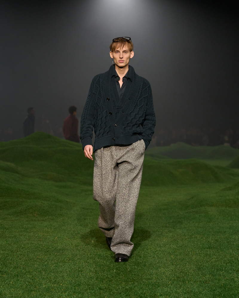 Zegna sfilata collezione uomo autunno inverno 2025 2026 - Photo courtesy of Zegna