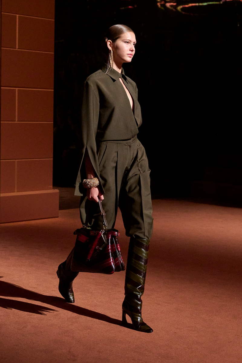 Fendi sfilata collezione donna autunno inverno 2025 2026 - Photo courtesy of Fendi