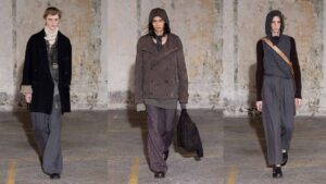 Ziggy Chen uomo autunno inverno 2025 2026